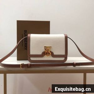 BurBerry Leather Shoulder Bag 80146 brown