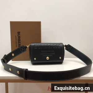 BurBerry Leather Shoulder Bag 80266 black