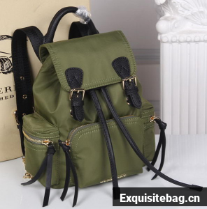 Burberry Backpack Fabric BU40166 Green