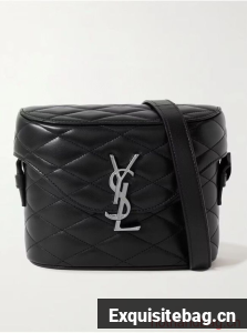 SAINT LAUREN JUNE BOX BAG IN QUILTED LAMBSKIN E910080 black