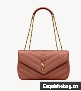 SAINT LAURENT LOULOU MEDIUM IN MATELASSE LAMBSKIN 801439 HORTENSIA