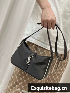 SAINT LAURENT Nylon Shoulder Bag Y988228 black