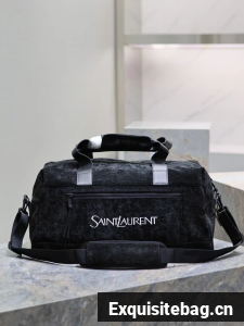 SAINT LAURENT Travel Bag Y871665 black