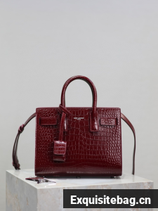 Yves Saint Laurent Classic Sac De Jour Nano Bag Y1821 Wine