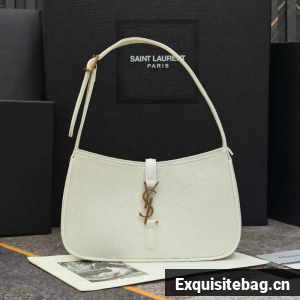 Yves Saint Laurent Original Leather Mini Shoulder Bag LE5A7 White