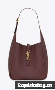 SAINT LAUREN LE 5 A 7 SOFT SMALL IN SMOOTH LEATHER 713938 ROUGE LEGION