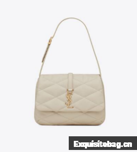 SAINT LAUREN LE 57 HOBO SHOULDER BAG IN QUILTED LAMBSKIN 698567 ANTIQUE VINTAGE