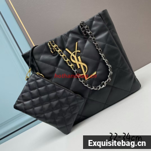 SAINT LAURENT LEATHER BAG Y203831 BLACK