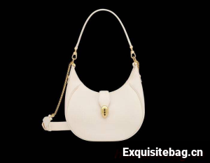 BVLGARI Shoulder Bag Calfskin Leather B281632 white