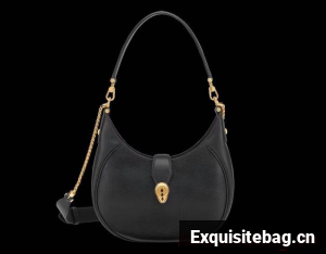 BVLGARI Shoulder Bag Calfskin Leather B281640 black