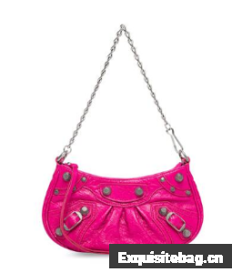 Balenciaga LE CAGOLE MINI PURSE WITH CHAIN 6958141 bright pink