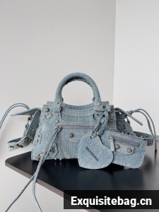 Balenciaga NEO CAGOLE Denim 77534 light blue