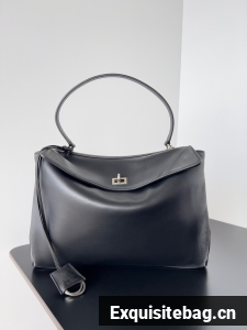 Balenciaga Rodeo Handbag Large smooth calfskin 795458 black