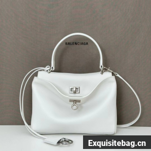Balenciaga Rodeo Mini Handbag smooth calfskin 795456 white