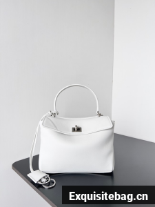 Balenciaga Rodeo Handbag smooth calfskin 795457 white