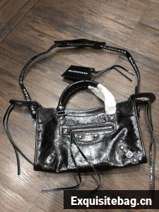 Balenciaga WOMENS NEO CAGOLE XS HANDBAG IN BLACK 94021