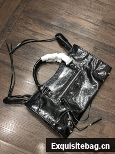 Balenciaga WOMENS NEO CAGOLE XS HANDBAG IN BLACK 94022