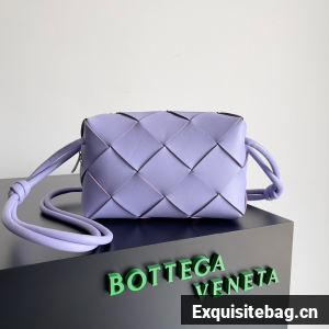 Bottega Veneta Intrecciato Concert Pouch D794258 Purple