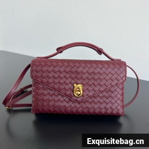 Bottega Veneta Knot Lock 817191 burgundy