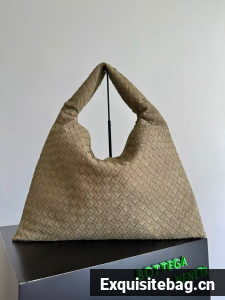 Bottega Veneta Large Hop Bag 763970 Gray