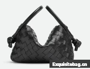 Bottega Veneta Loop Top Handle 796615 black