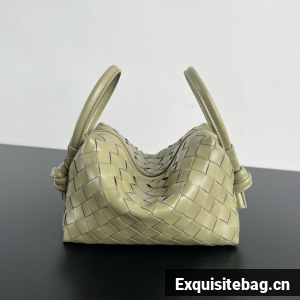 Bottega Veneta Loop Top Handle 796615 green