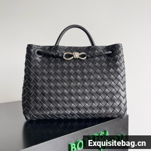 Bottega Veneta Medium Andiamo 766016 black&Silver
