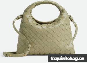 Bottega Veneta Mini Hop 777586 Travertine