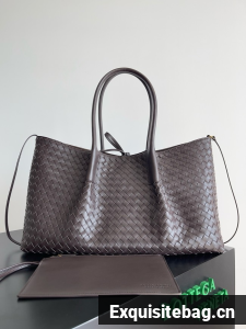 Bottega Veneta Pinacoteca 817166 dark brown