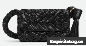 Bottega Veneta Small Kalimero Citta 815258 black