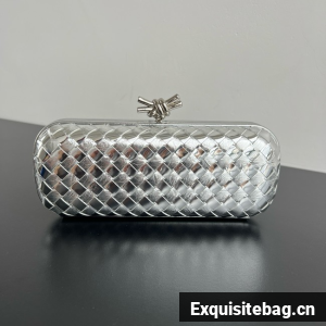 Bottega Veneta Stretch Knot 754783 Silver