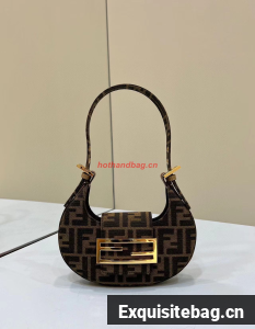 FENDI FF Fabric Shoulder bag FF10592 brown