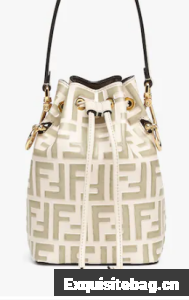 FENDI Mon Tresor leather mini-bag 8BS010 Beige