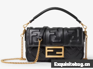 Fendi Baguette Mini Bag 8BS017 black
