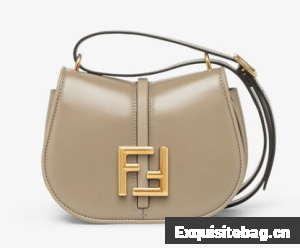 Fendi Cmon Mini leather bag 8BS082 Dove gray 