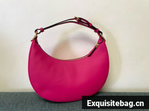 Fendi Fendigraphy Small Fuchsia leather bag 7AS089A