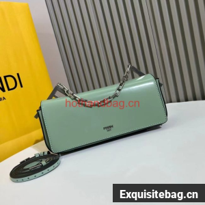 Fendi small smooth leather bag F1090 green