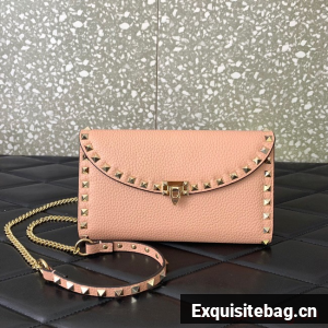 VALENTINO GARAVANI Loco Calf leather bag 0059 pink