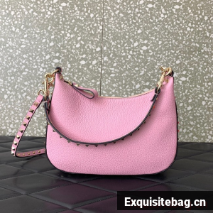 VALENTINO grain calfskin leather bag 0313 pink