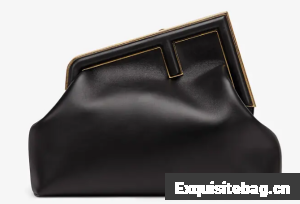FENDI FIRST MEDIUM leather bag 8BP127AB black