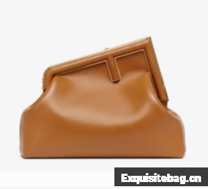 FENDI FIRST MEDIUM leather bag 8BP127AB brown