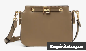 FENDI TOUCH leather bag 8BT349AHK2 gray