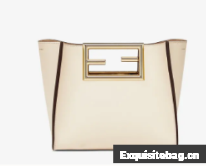 FENDI WAY small leather bag 5FB6846 white
