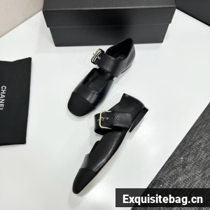 Chanel Mary Janes Grosgrain & Patent Calfskin G47028-3