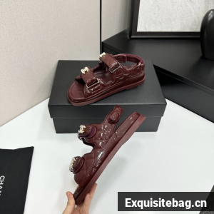 Chanel Sandals Lambskin G46339-6