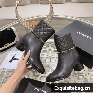 Chanel Ankle Boot Calfskin 45125-1