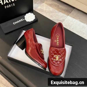 Chanel Mocassins Lambskin 45026-18