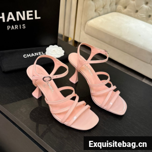 Chanel Sandals Patent Calfskin 95mm G46901-3