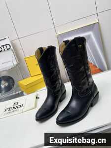 Fendi WOMENS HIGH BOOTS Lambskin 55256-2