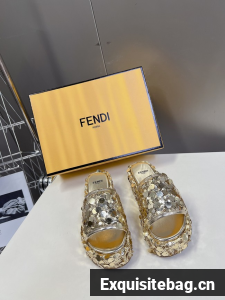 Fendi WOMENS SANDAL Heel 6CM 55240-4
